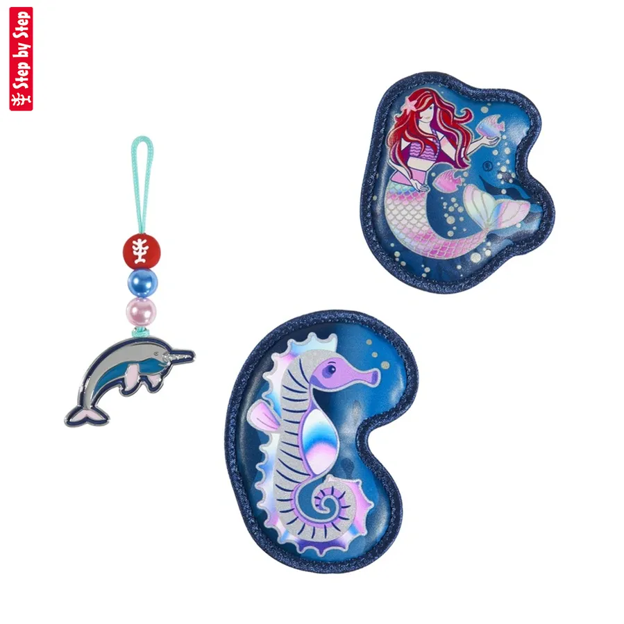 Doplnkový set obrázkov MAGIC MAGS Seahorse Zoe k aktovkám GRADE, SPACE, CLOUD, 2v1 a KID