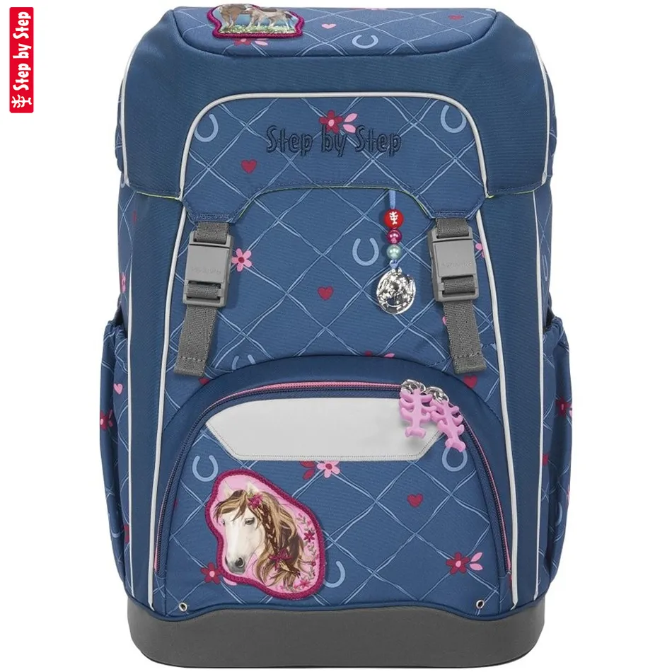 Školský ruksak GIANT pre prváčikov - 5-dielny set, Step by Step Horse Lima, certifikát AGR
