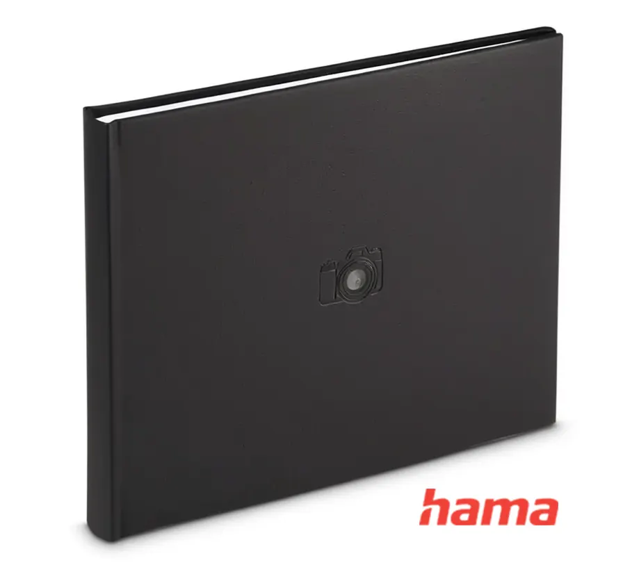 Hama fotoalbum klasický SINGS 28x24 cm, 50 strán, čierny