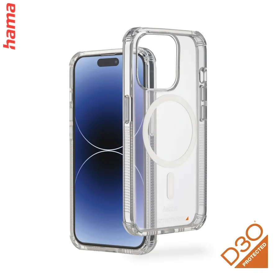 Hama Extreme Protect MagCase, kryt pre Apple iPhone 15 Pro, materiál D3O, magnetický, nezažltne