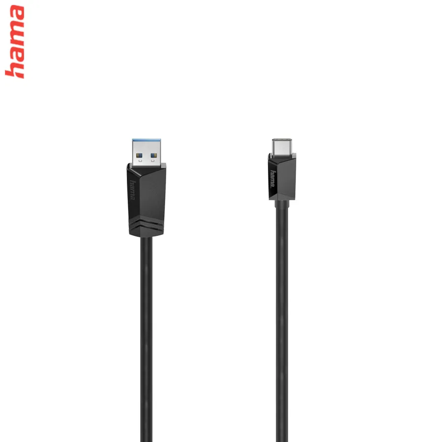 Hama USB-C 3.2 Gen2 kábel typ A-C 1 m, 10 Gb/s