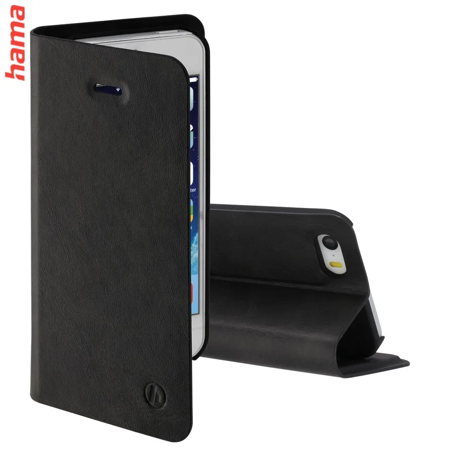 Hama Guard Pro, otváracie puzdro pre Apple iPhone 5/5s/SE 1. generácie, čierne