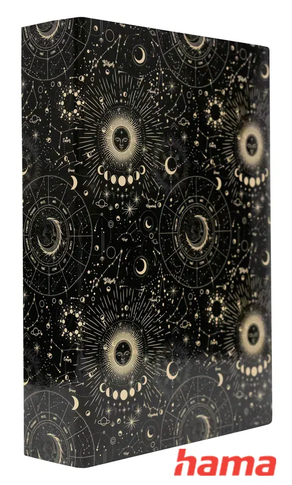 Hama fotoalbum memo NIGHT SKY 10x15/200, čierne strany