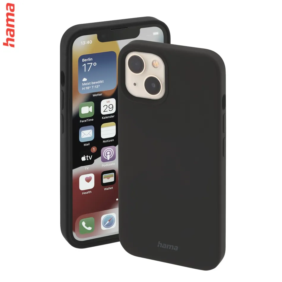 Hama MagCase Finest Feel PRO, kryt pre Apple iPhone 14, čierny