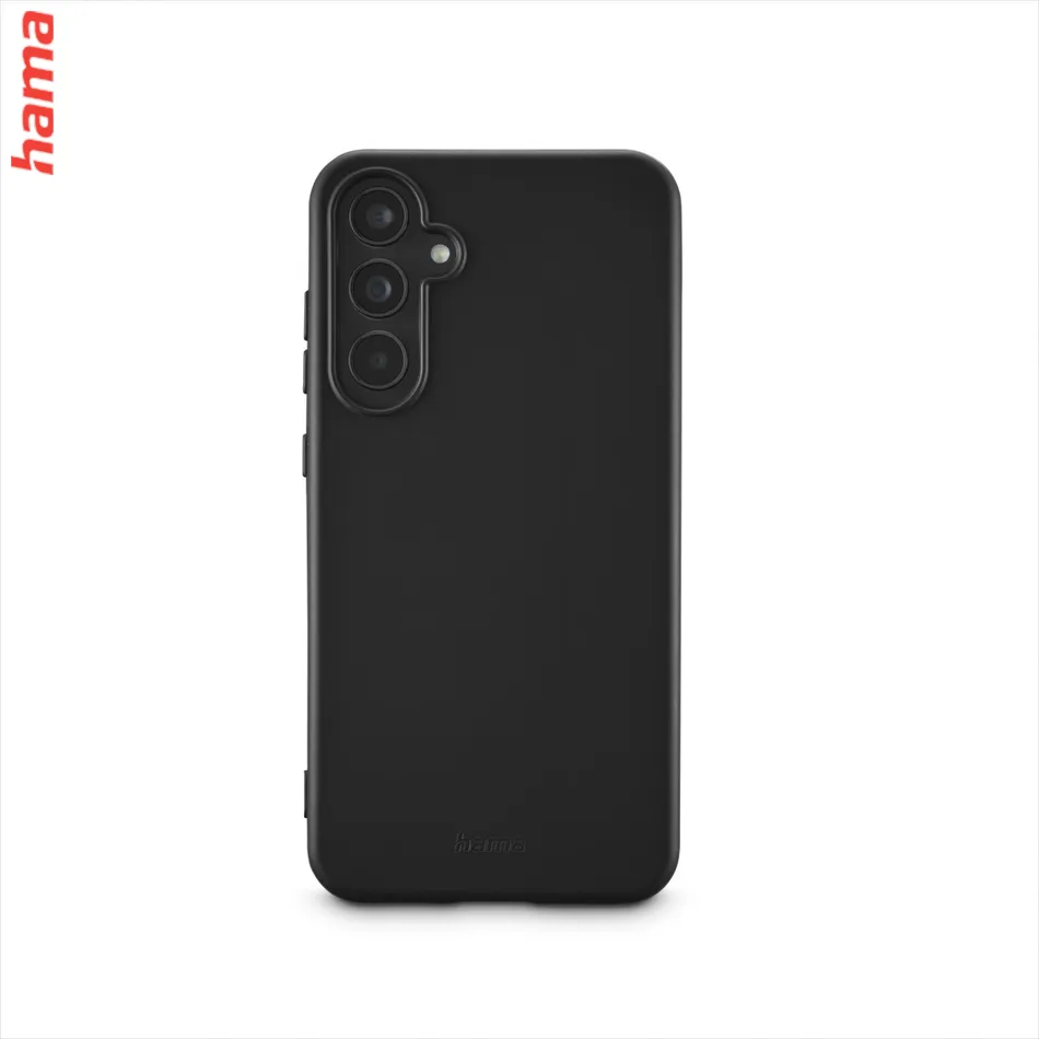 Hama Fantastic Feel, kryt pre Samsung Galaxy A35 5G, hebký povrch, čierny