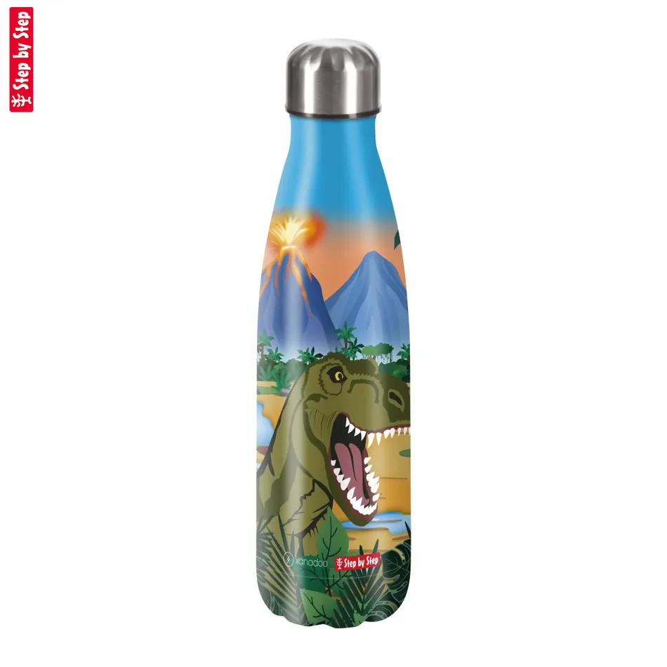 Izolovaná fľaška na nápoj z nerezovej ocele 0,5 l, Dino Torex