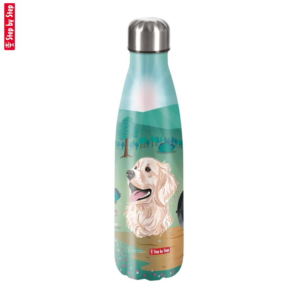 Izolovaná fľaška na nápoj z nerezovej ocele 0,5 l, Dog Basty