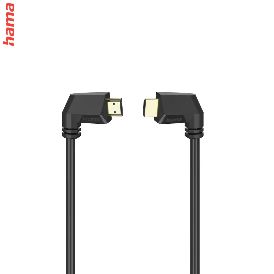 Hama HDMI kábel High Speed 4K 1,5 m, kolmé konektory