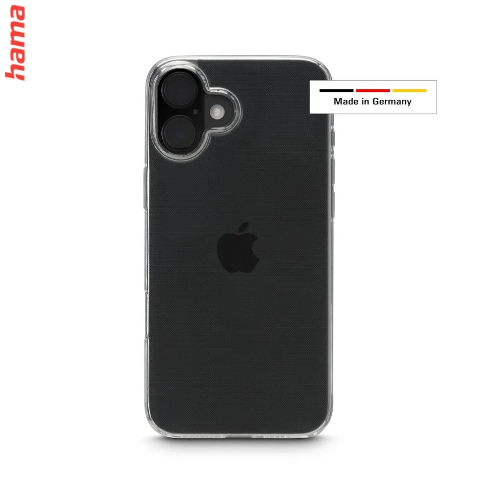 Hama Always Clear, kryt pre Apple iPhone 16 Plus, vždy priehľadný, nezažltne  