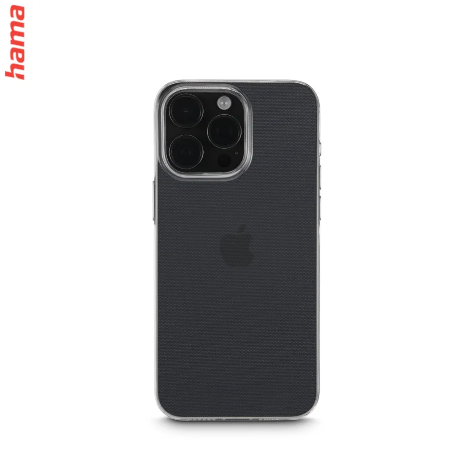 Hama Always Clear, kryt pre Apple iPhone 15 Pro Max, vždy priehľadný, nezažltne  