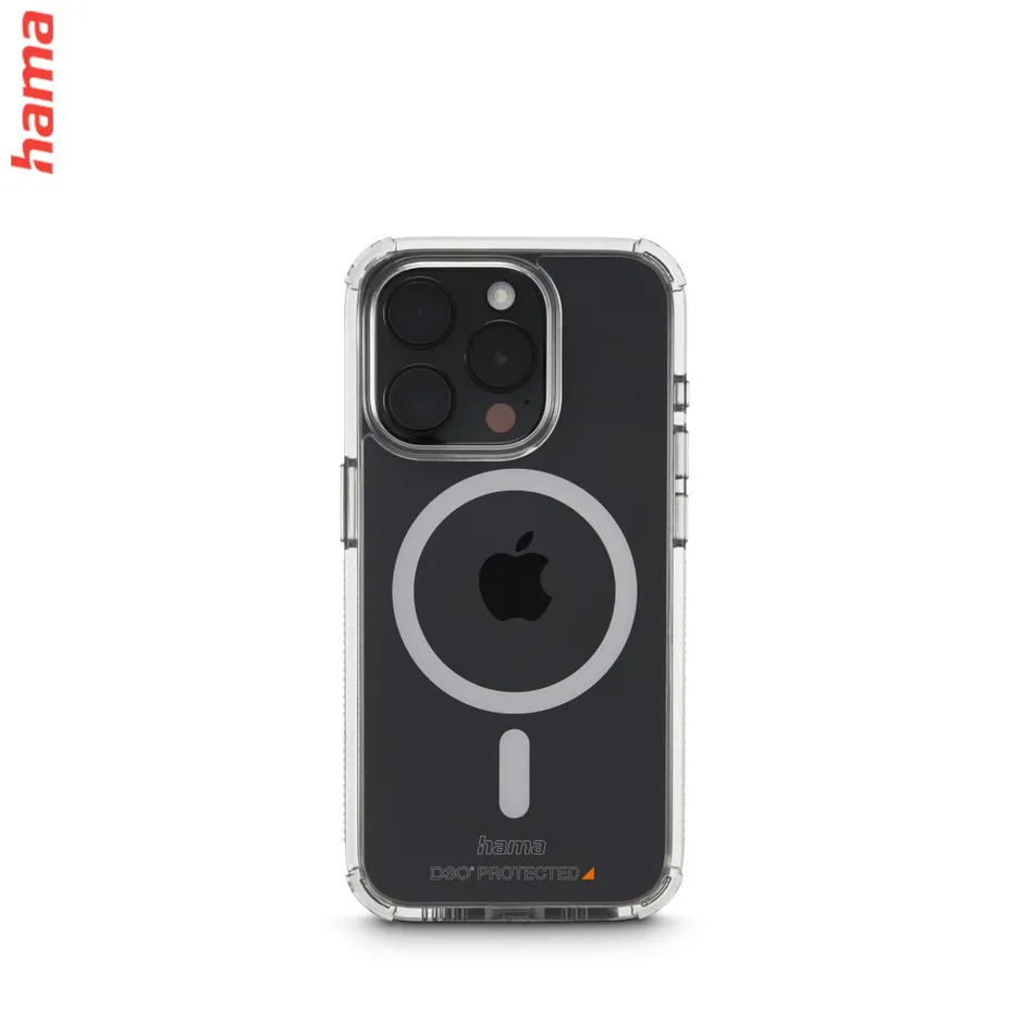 Hama Extreme Protect MagCase, kryt pre Apple iPhone 15 Pro Max, magnetický, materiál D3O®, nezažltne  