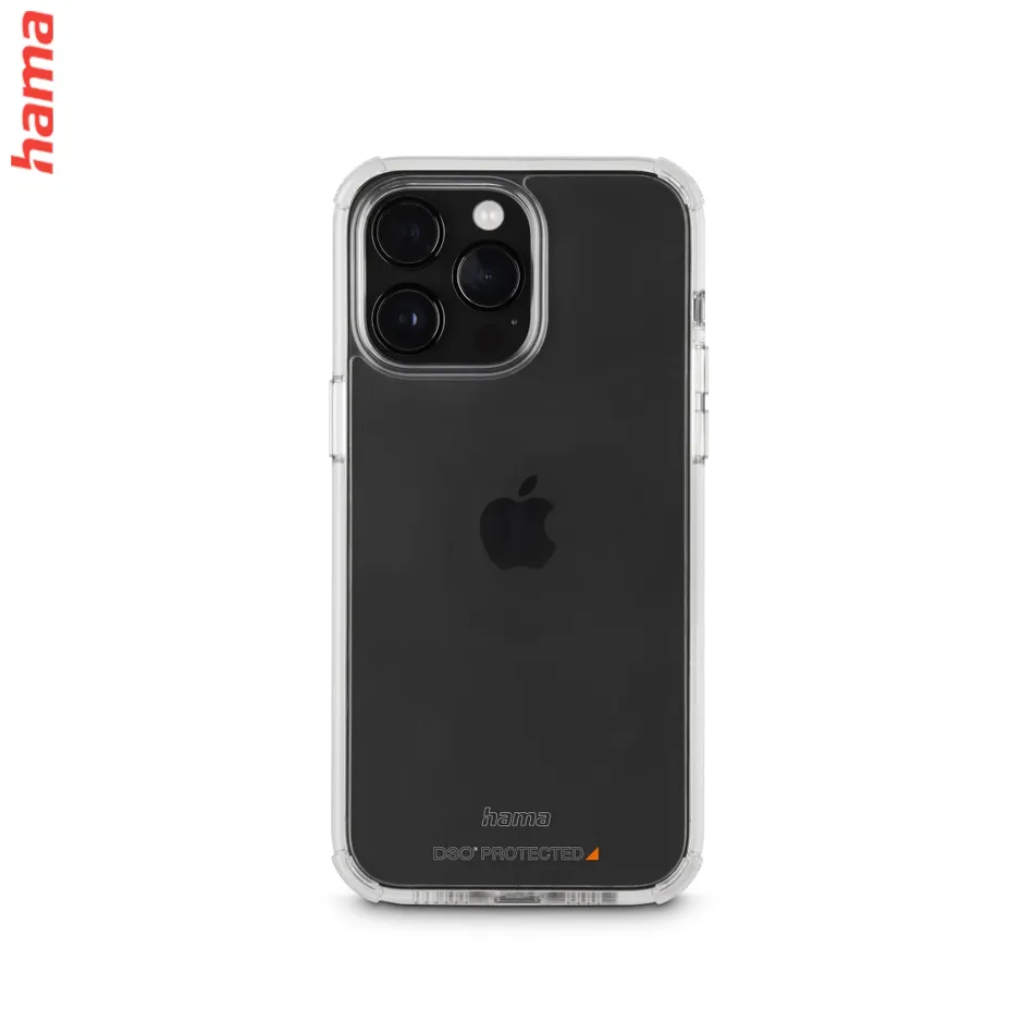 Hama Extreme Protect, kryt pre Apple iPhone 13 Pro, materiál D3O®, nezažltne, priehľadný  