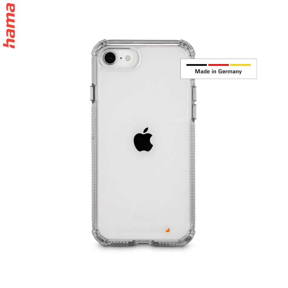 Hama Extreme Protect, priehľadný kryt s D3O® pre iPhone 7/8/SE 2020/SE 2022  