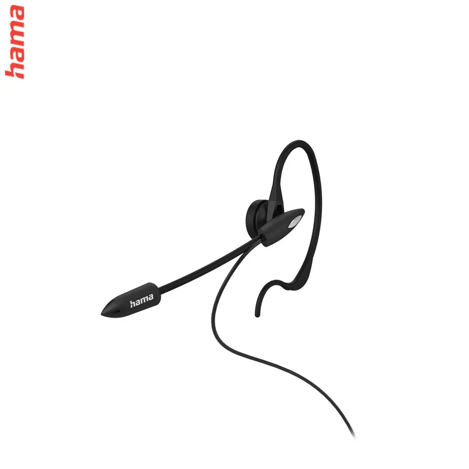 Hama In-ear headset pre bezdrôtové telefóny, mono, tlačidlo Mute, jack 2,5 mm, kábel 1,2 m  