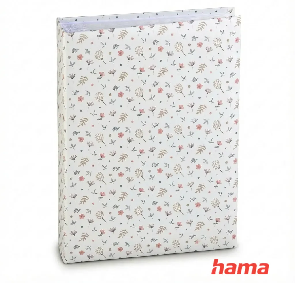 Fotoalbum Hama Floral pre 200 foto 10x15 cm popisové štítky