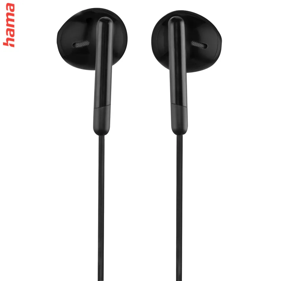 Hama USB-C slúchadlá s mikrofónom Season II, kôstky, čierne  