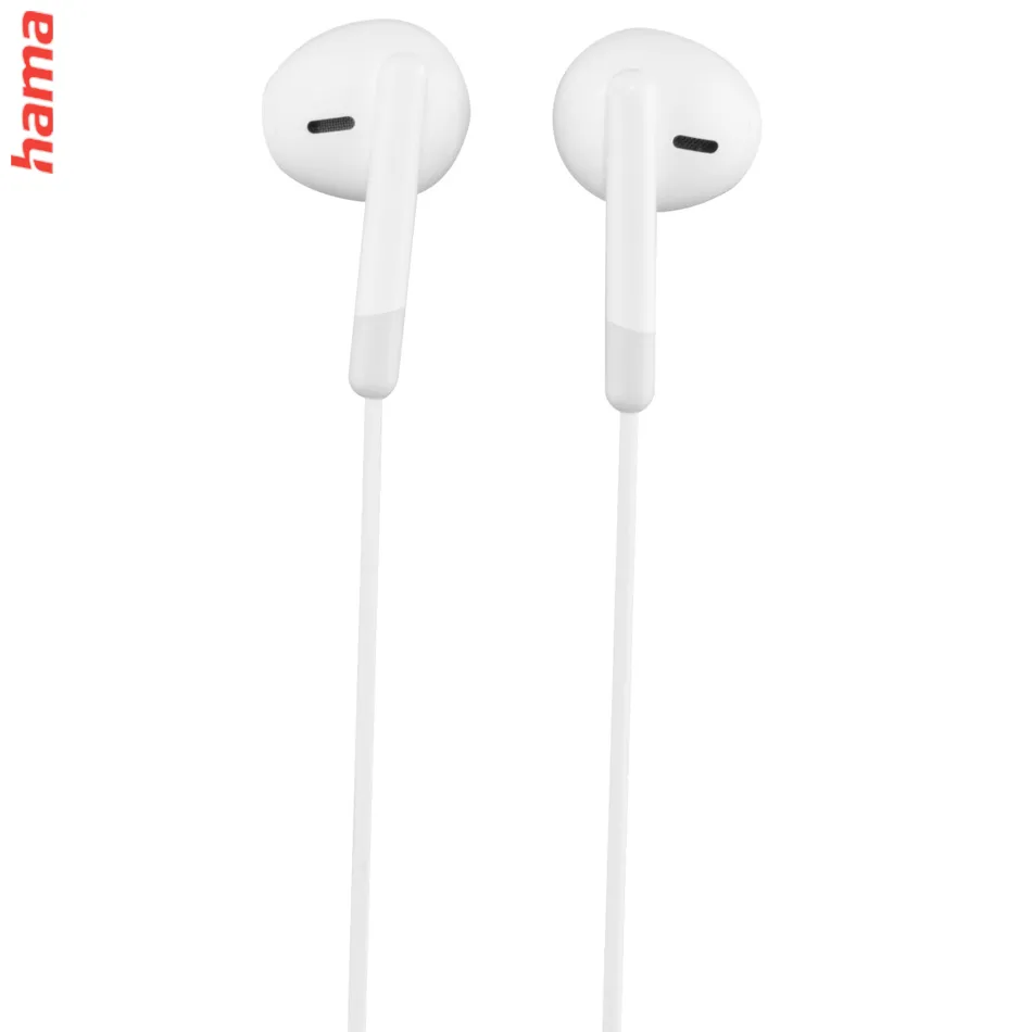 Hama USB-C slúchadlá s mikrofónom Season II, kôstky, biele  