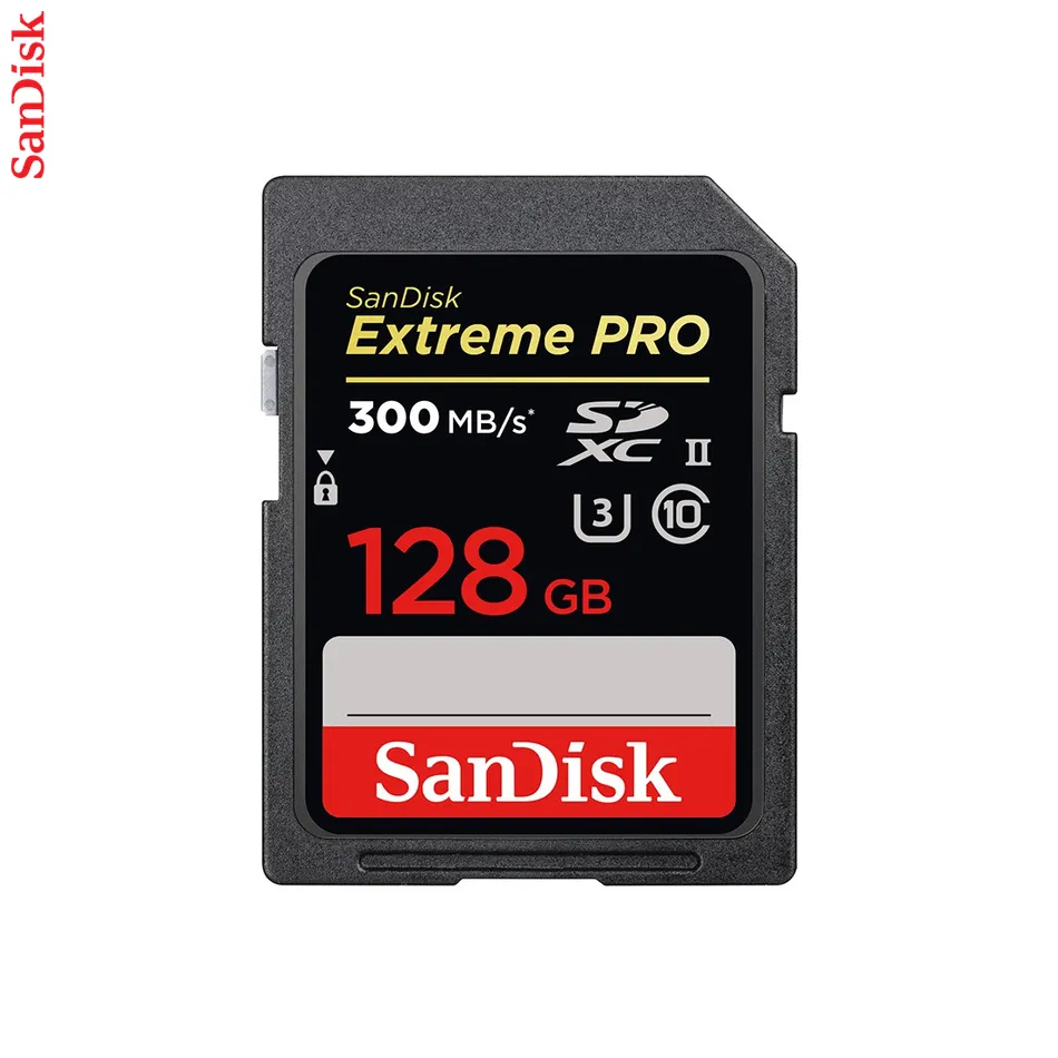 SanDisk Extreme PRO, 128 GB SD UHS-II (V90)