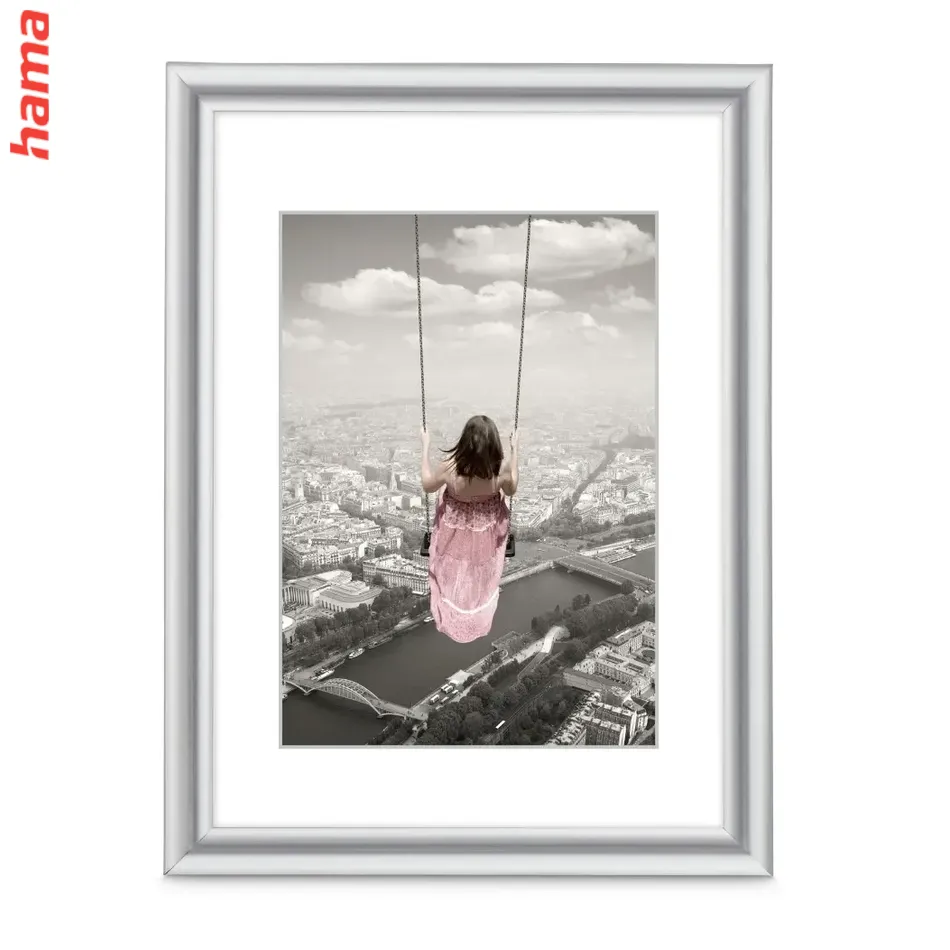 Fotorámik 40 x 50 cm Swing strieborný