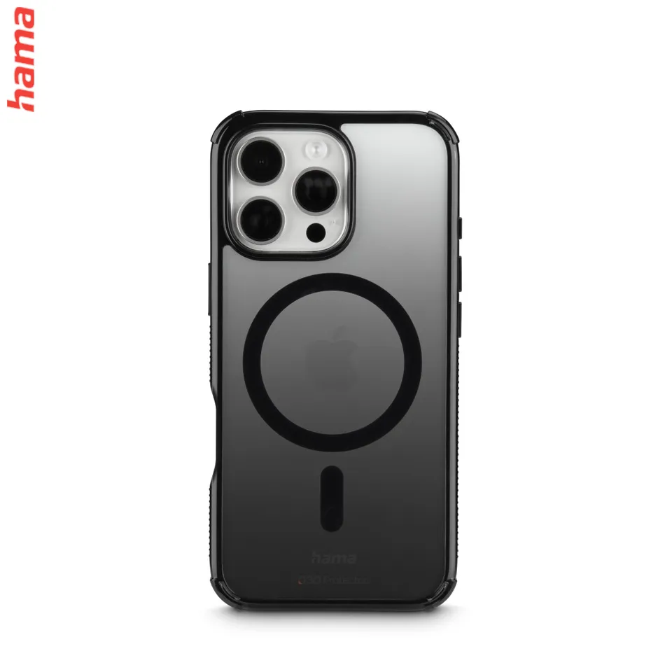 Hama Extreme Protect, kryt pre Apple iPhone 16 Pro, magnetický, D3O®, čierny