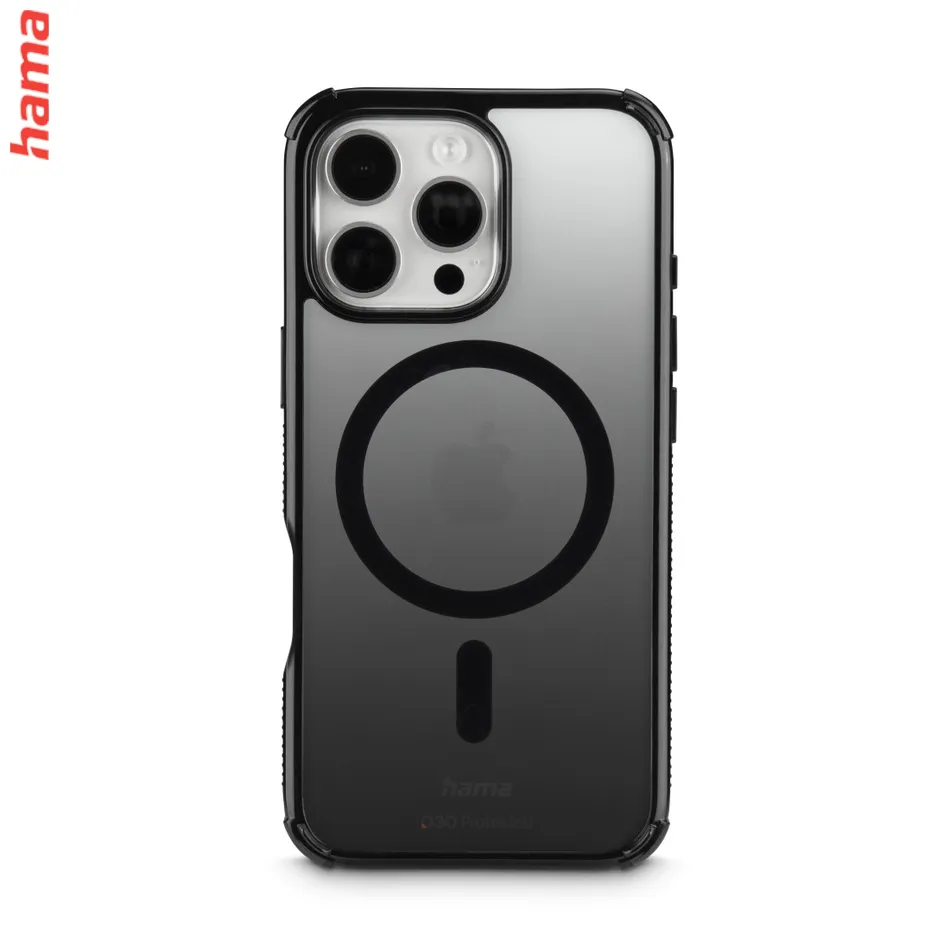 Hama Extreme Protect, kryt pre Apple iPhone 16 Pro Max, magnetický, D3O®, čierny