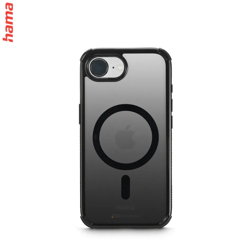 Hama Extreme Protect, kryt pre Apple iPhone 16 Plus, magnetický, D3O®, nezažltne, priehľadný
