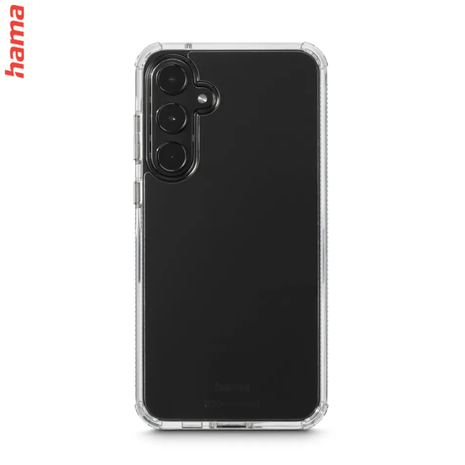 Hama Extreme Protect, kryt pre Samsung Galaxy S24 FE, D3O®, nezažltne, priehľadný