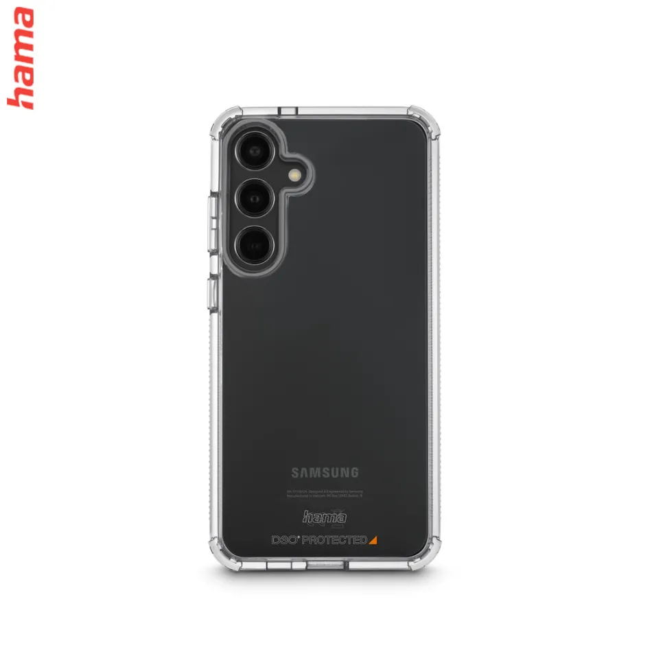 Hama Extreme Protect, kryt pro Samsung Galaxy S24, materiál D3O®, nežloutne, průhledný