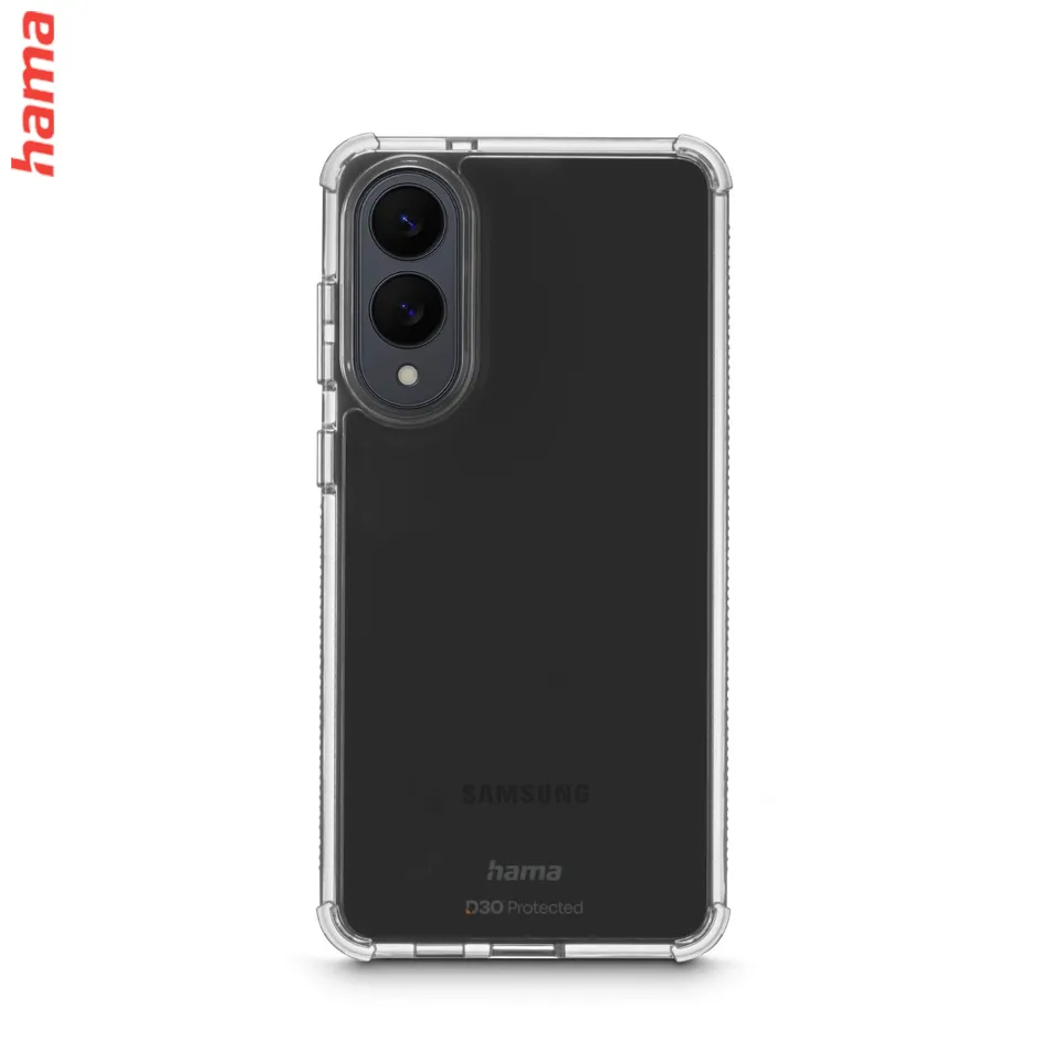 Hama Extreme Protect, kryt pre Samsung Galaxy S25 Edge, D3O®, nezažltne, priehľadný
