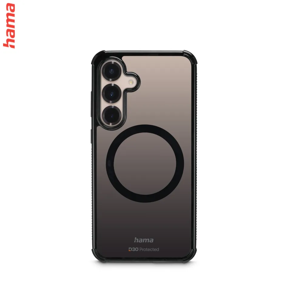 Hama Extreme Protect, kryt pre Samsung Galaxy S25, magnetický, D3O®, čierny