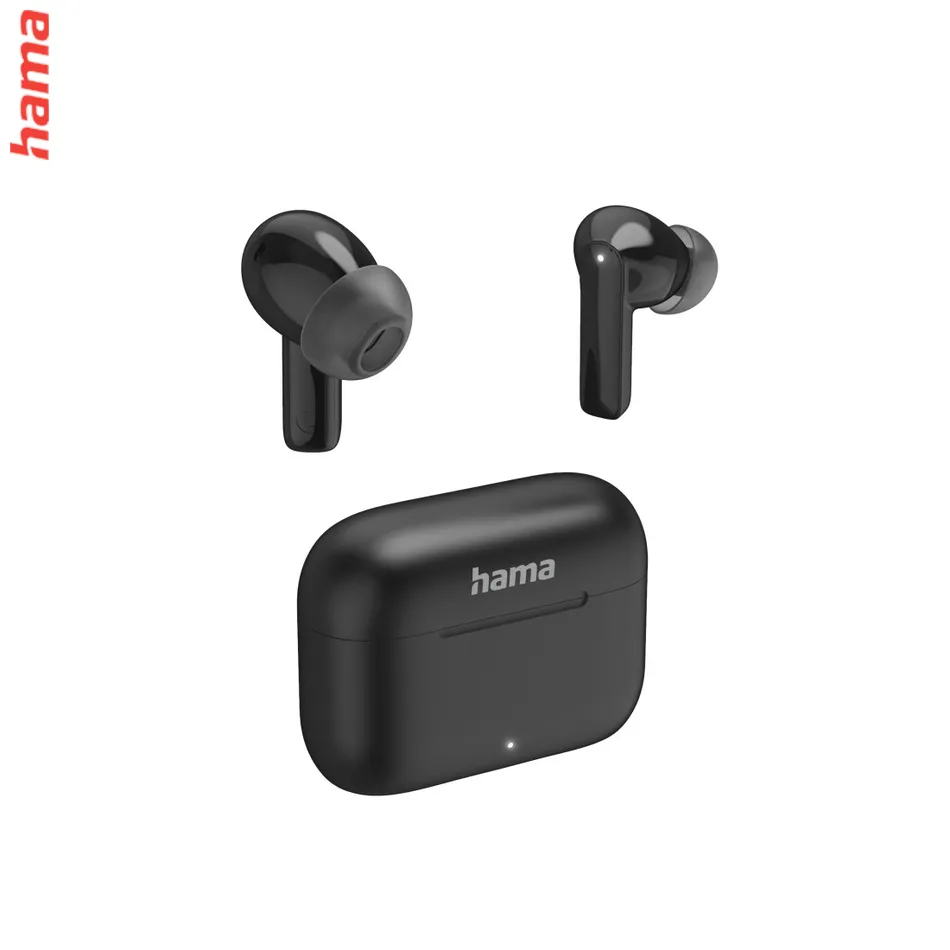 Hama Bluetooth slúchadlá Passion Clear II, štuple, ANC/ENC, aplikácia, čierne