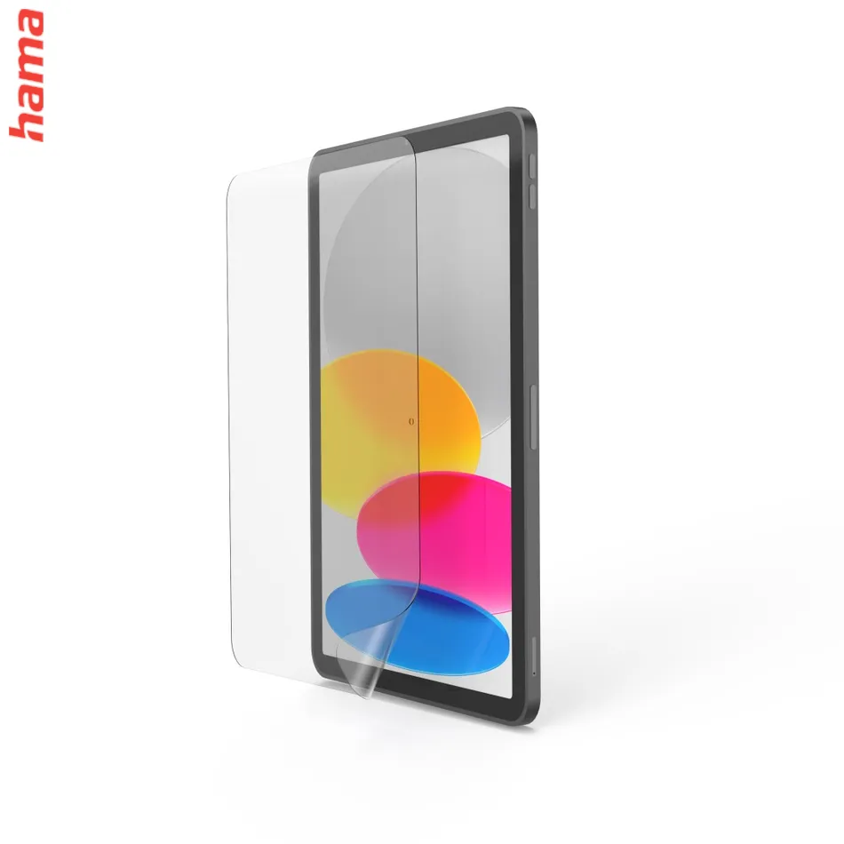 Hama Hiflex, nerozbitná ochrana displeja pre Apple iPad 11" (2025)/ 10,9" (2022), bezp. trieda 13