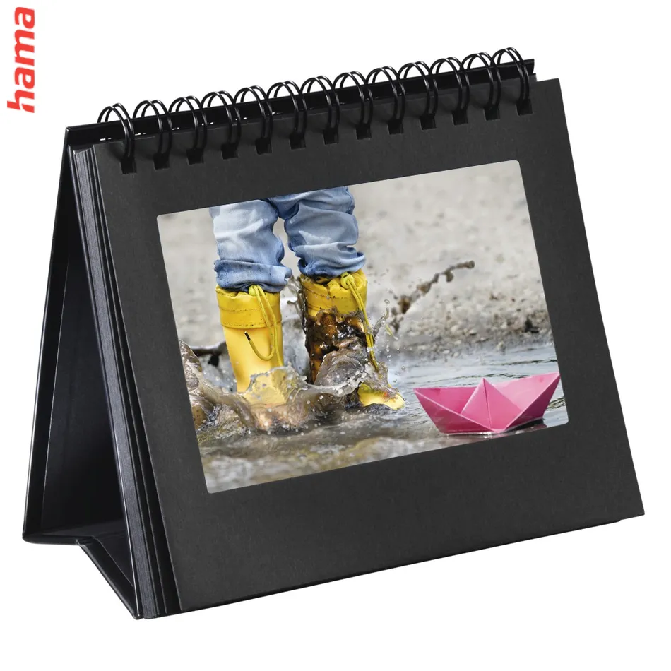 Hama stolný špirálový album pre 12 fotografií 10x15 cm alebo 11x15 cm, čierny