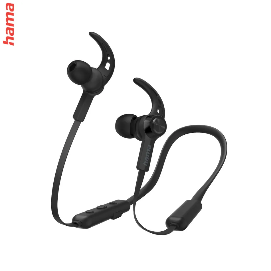 Hama Bluetooth štupľové slúchadlá Freedom Neck III, čierne