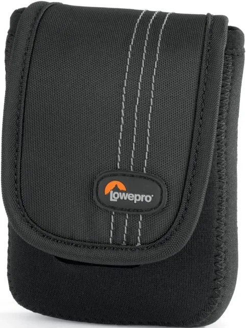 Lowepro Dublin 20 – Čierne neoprénové puzdro na kompaktný fotoaparát 