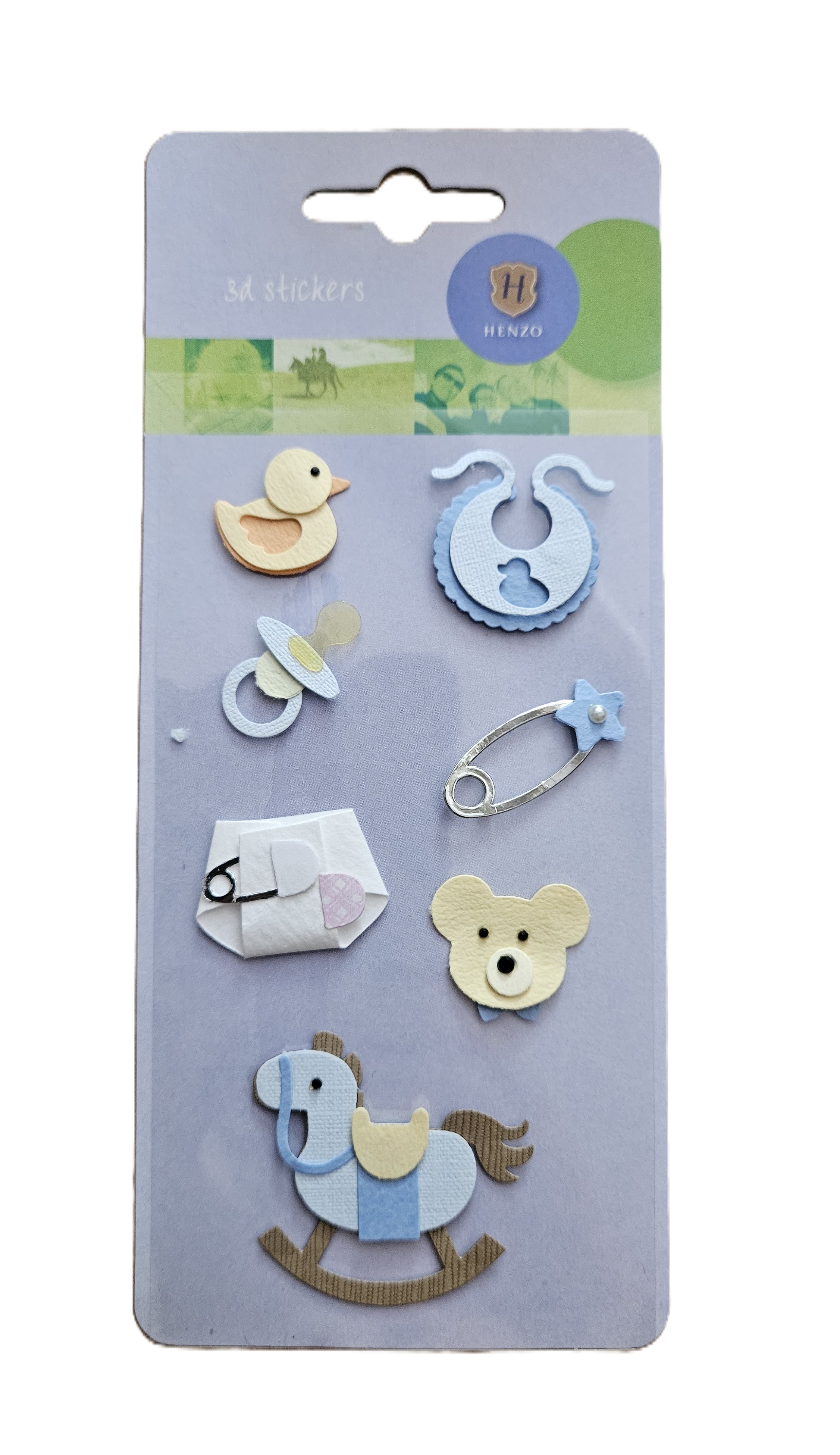 Henzo 3D nálepky – Detské motívy pre albumy a scrapbooking