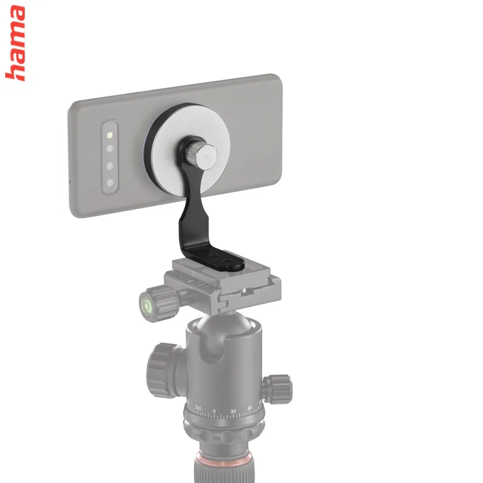 Hama Puck, magnetický držiak mobilu, pripevnenie na statívový závit 1/4