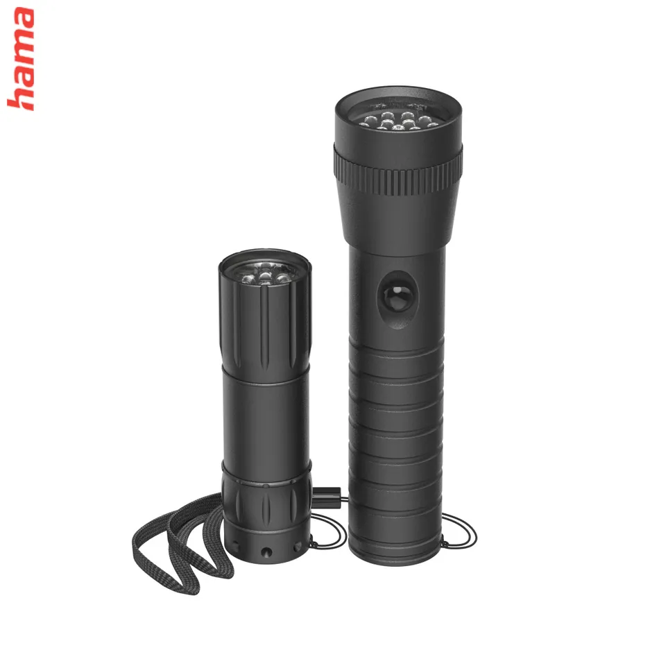 Hama FL-DUO set LED bateriek hliník 25 lm 60 lm vrátane batérií