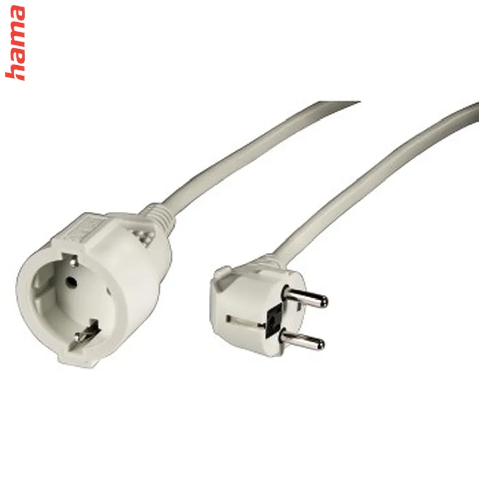 Hama schuko Extension Cable Profi, 10 m, white