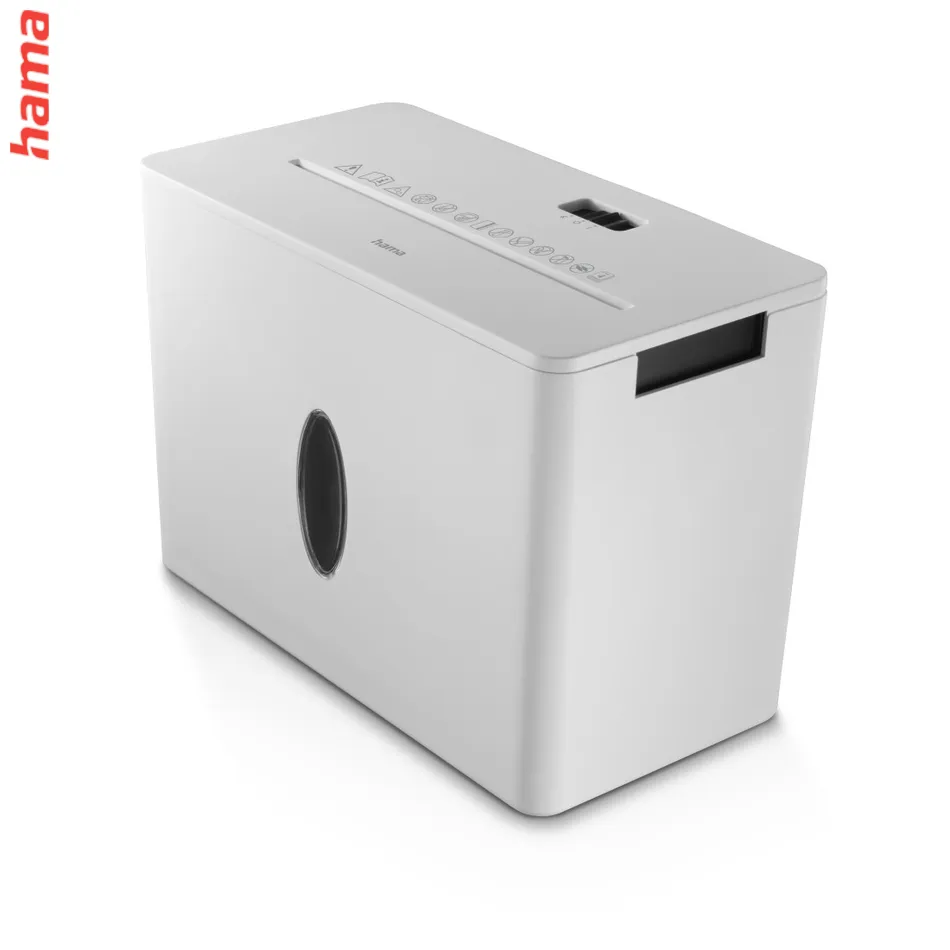 Hama Safe X40B, skartovačka, krížový rez, 4 lisy, bezpečnostná úroveň P4 T4 E3, biela