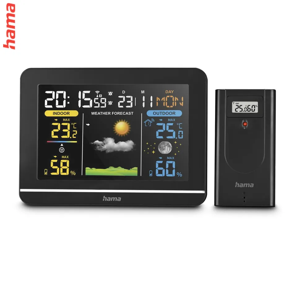 Meteostanica s farebným displejom