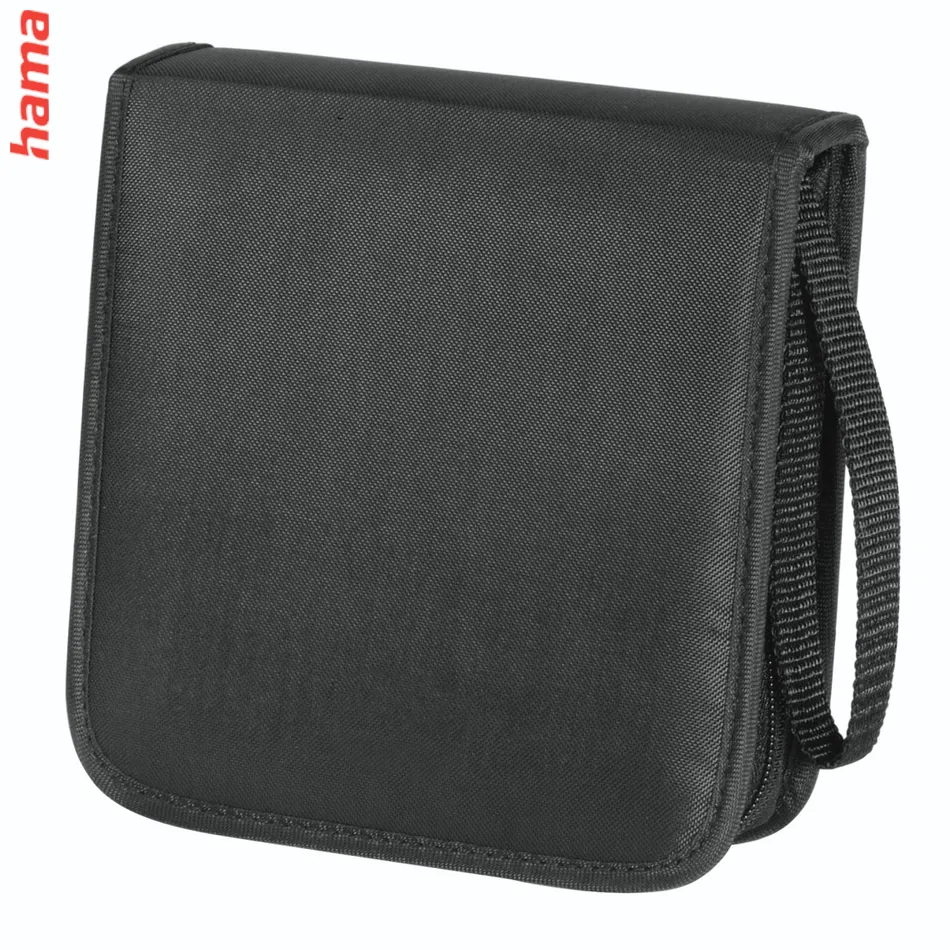 Hama Wallet 20, puzdro na 20 CD/DVD/Blu-ray diskov, polyester, čierne