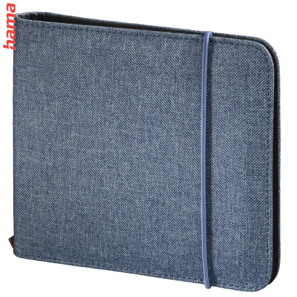 Hama Up to Fashion, puzdro na 24 CD/DVD/Blu-ray diskov, modré