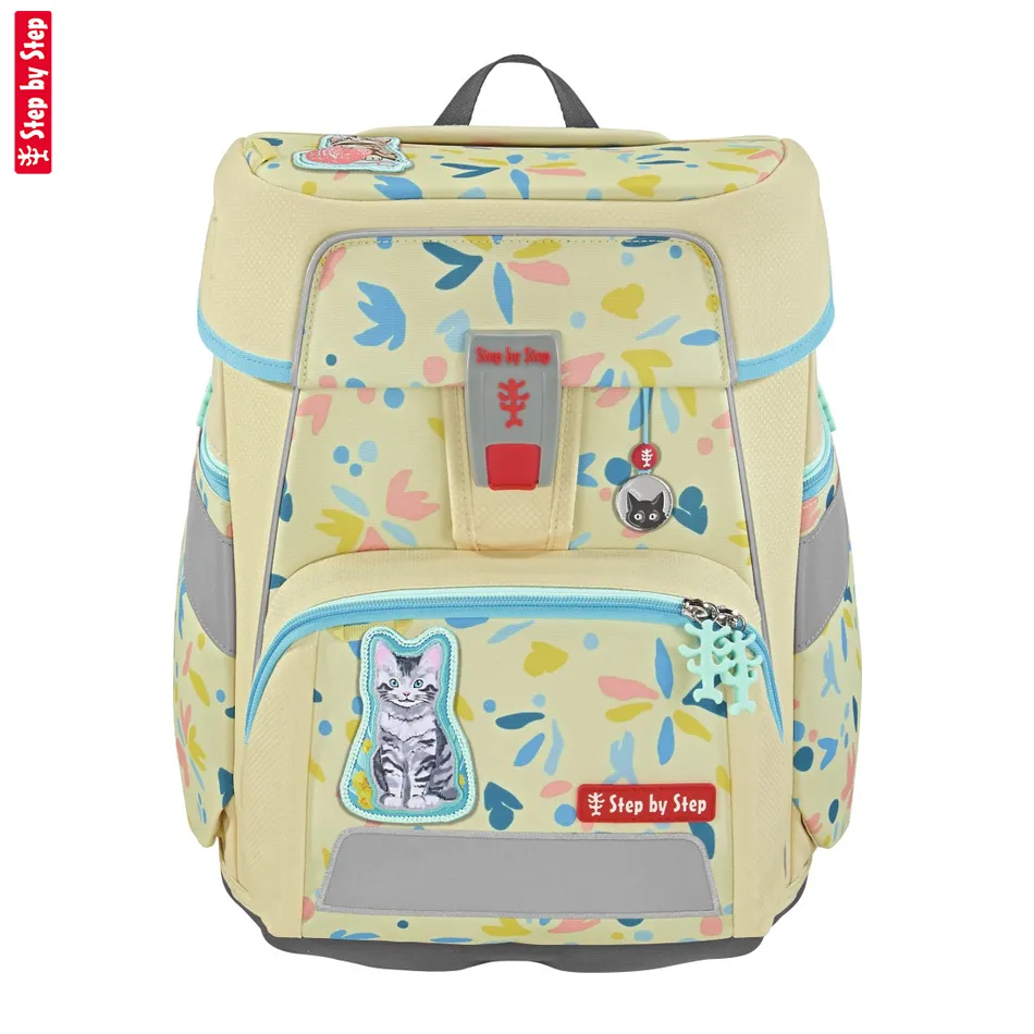 Školská aktovka Step by Step SPACE, Cat Lilly - 5-dielny set, AGR certifikát