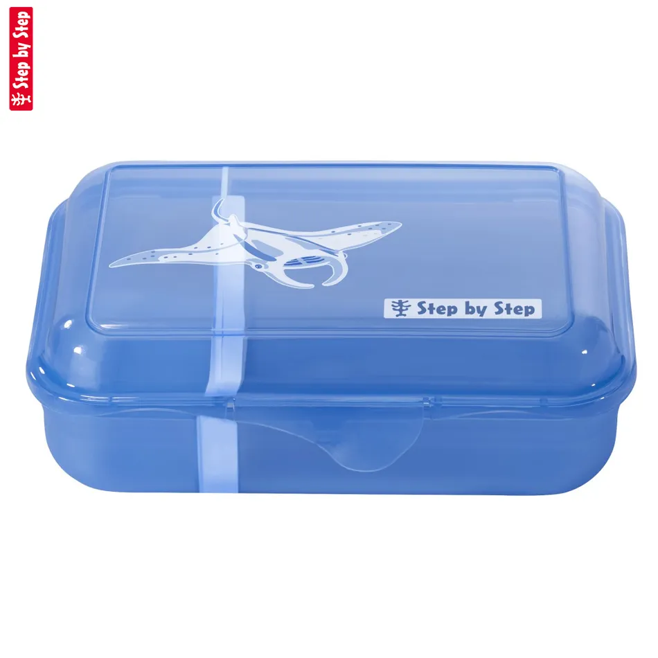 Krabička na desiatu Step by Step, Manta Rio, modrá
