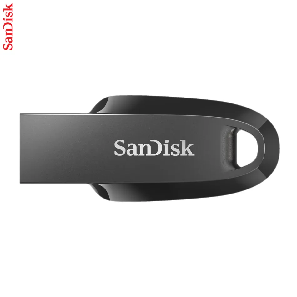 SanDisk Ultra Curve Flash Drive, 64 GB, USB 3.2