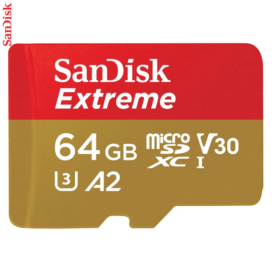 SanDisk microSDXC Extreme 64 GB (A2/ V30/ U3/ R170/ W80)