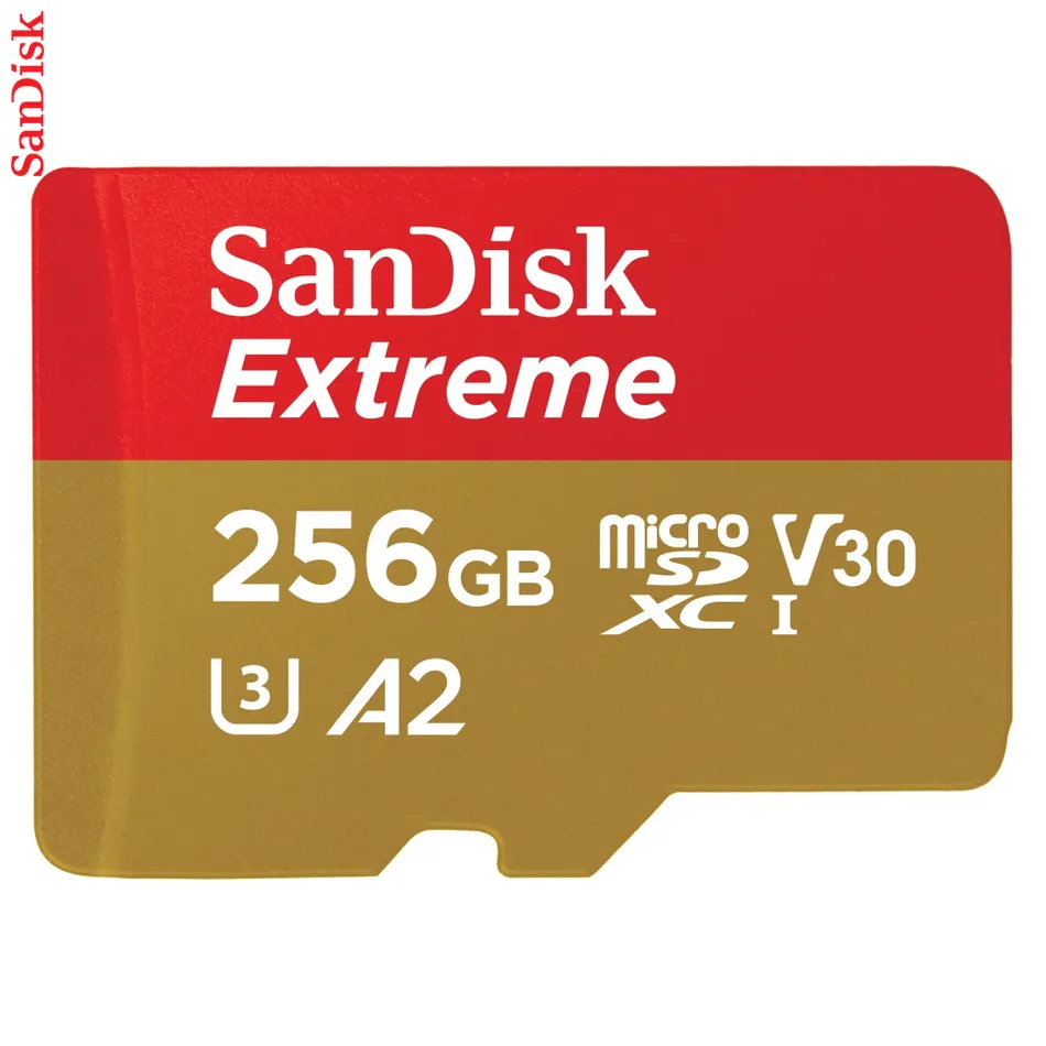 SanDisk microSDXC Extreme 256 GB (A2/ V30/ U3/ R190/ W130)