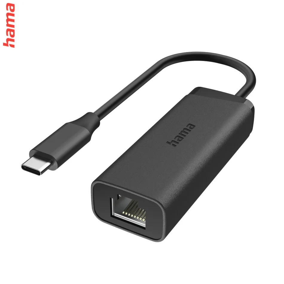 Hama USB LAN adaptér USB-C - RJ45, 2,5 Gb/s