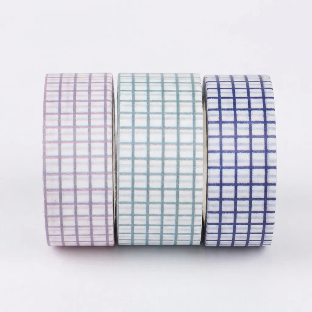 Scrapbook Hama lepiace pásky 15 m pre kreatívnu tvorbu set 4